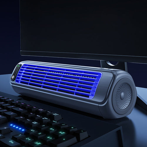 Rechargeable Bladeless Portable Fan with Wall Mount