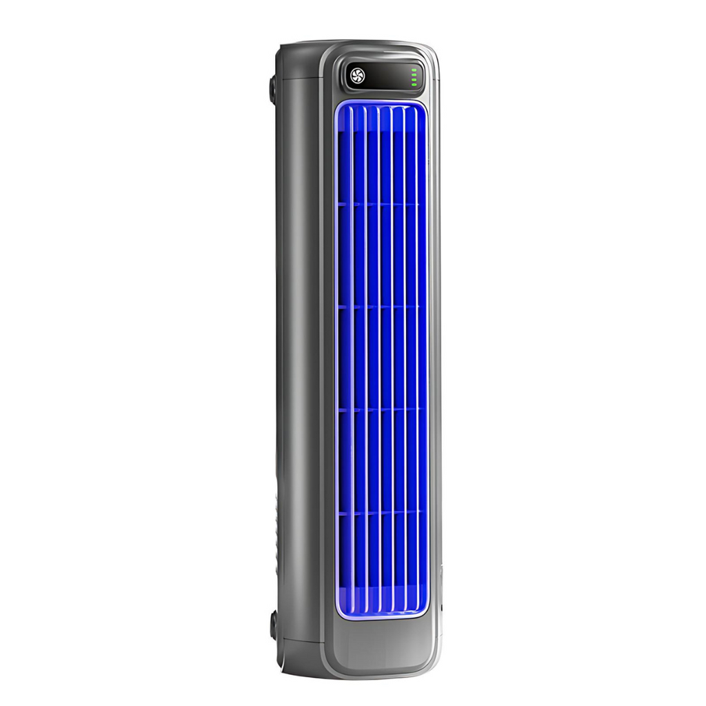 Rechargeable Bladeless Portable Fan with Wall Mount