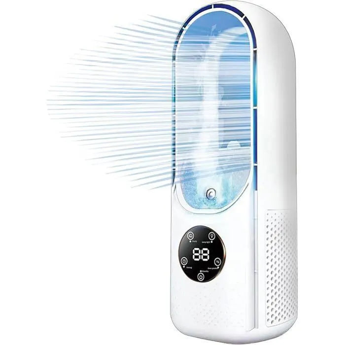 Bladeless USB Cooling Fan with Humidifier