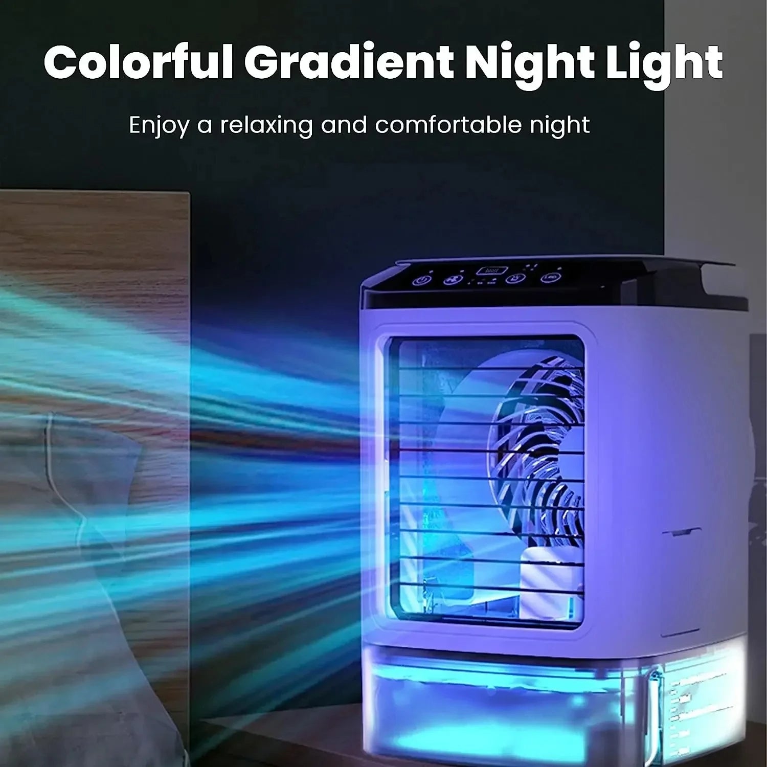 Speed Portable Aircon with Ultrasonic Cooling - Viraye