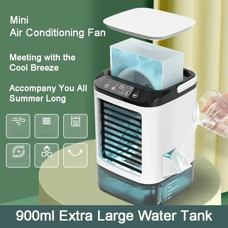 Speed Portable Aircon with Ultrasonic Cooling - Viraye