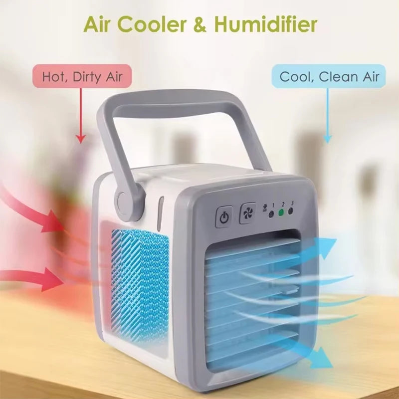 4-in-1 Portable Airconditioner with Humidifier & Purifier - Viraye